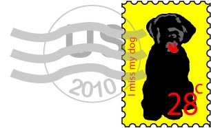 dog stamp